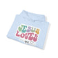 "Jesus Loves You" - Faithfully Cozy Hooded Sweatshirt - Hoodie