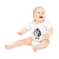 "Mama Penguin" - Baby Organic Short Sleeve Bodysuit