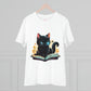 Bookworms Unite: Literary Kitty Lover Graphic - T-Shirt