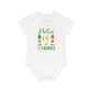 "Chillin' with my Gnomies" - Baby Organic Short Sleeve Bodysuit