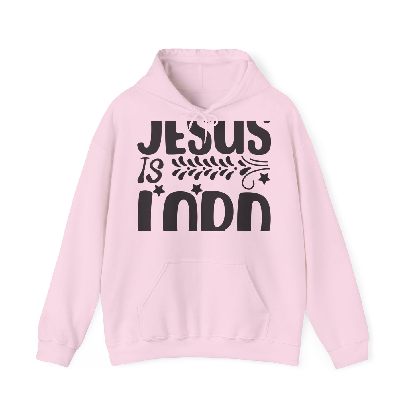 "Faith-Filled Comfort: Christian Quote Hood- Hoodie