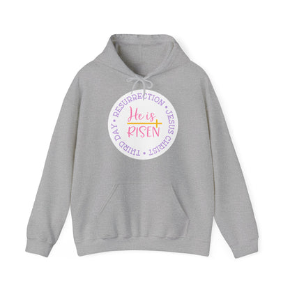 "He is Risen"- Christian Quote - Hoodie