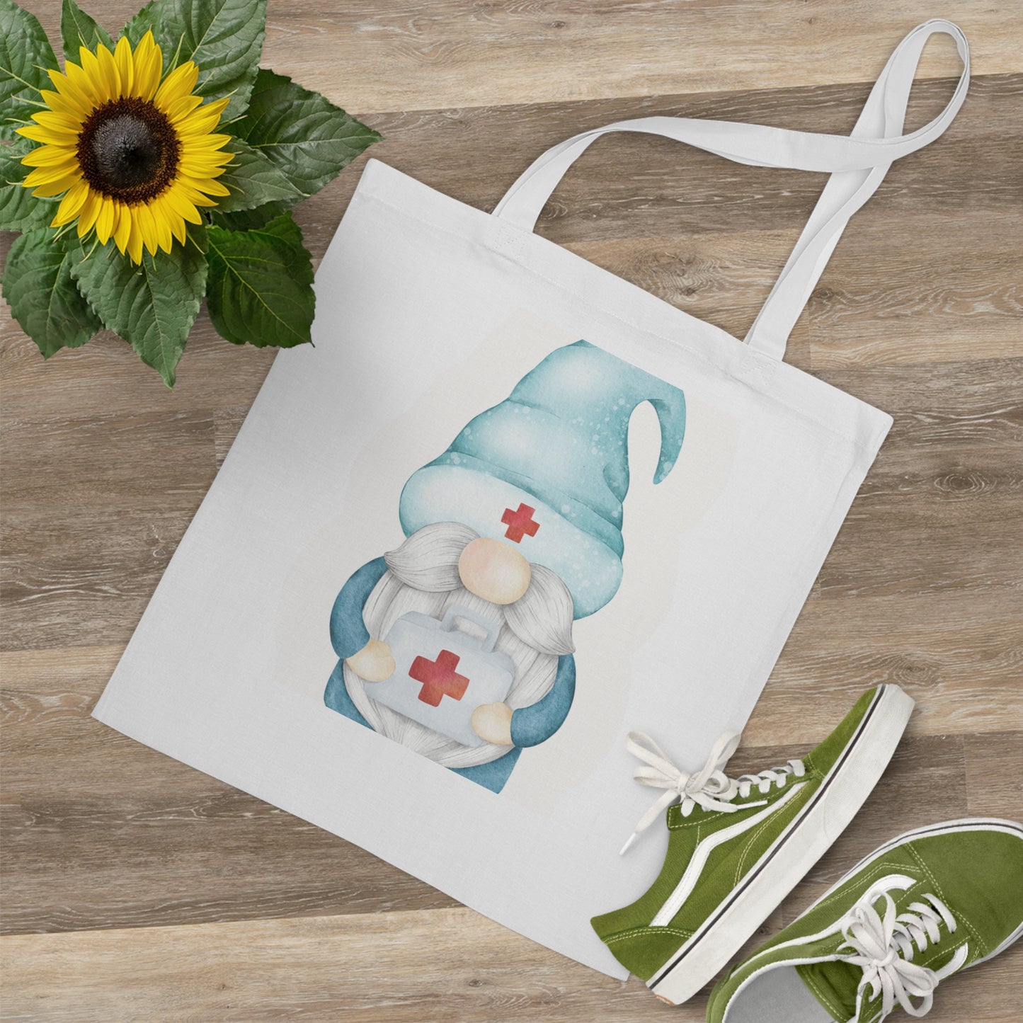 "Comfort & Care: Nurse Tote Bag for- Tote Bag