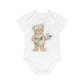 "Adorable Baby Organic Short Sleeve Bodysuit- Baby Organic Short Sleeve Bodysuit