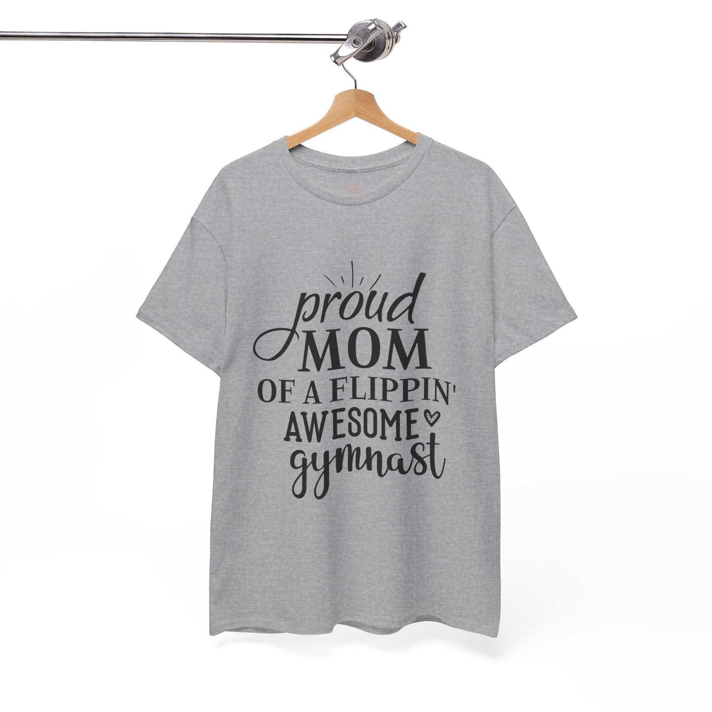 "Gymnast Mom" - Unisex Heavy Cotton Tee