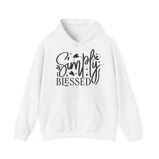 "Faithful Comfort: Christian Quote Hooded- Hoodie