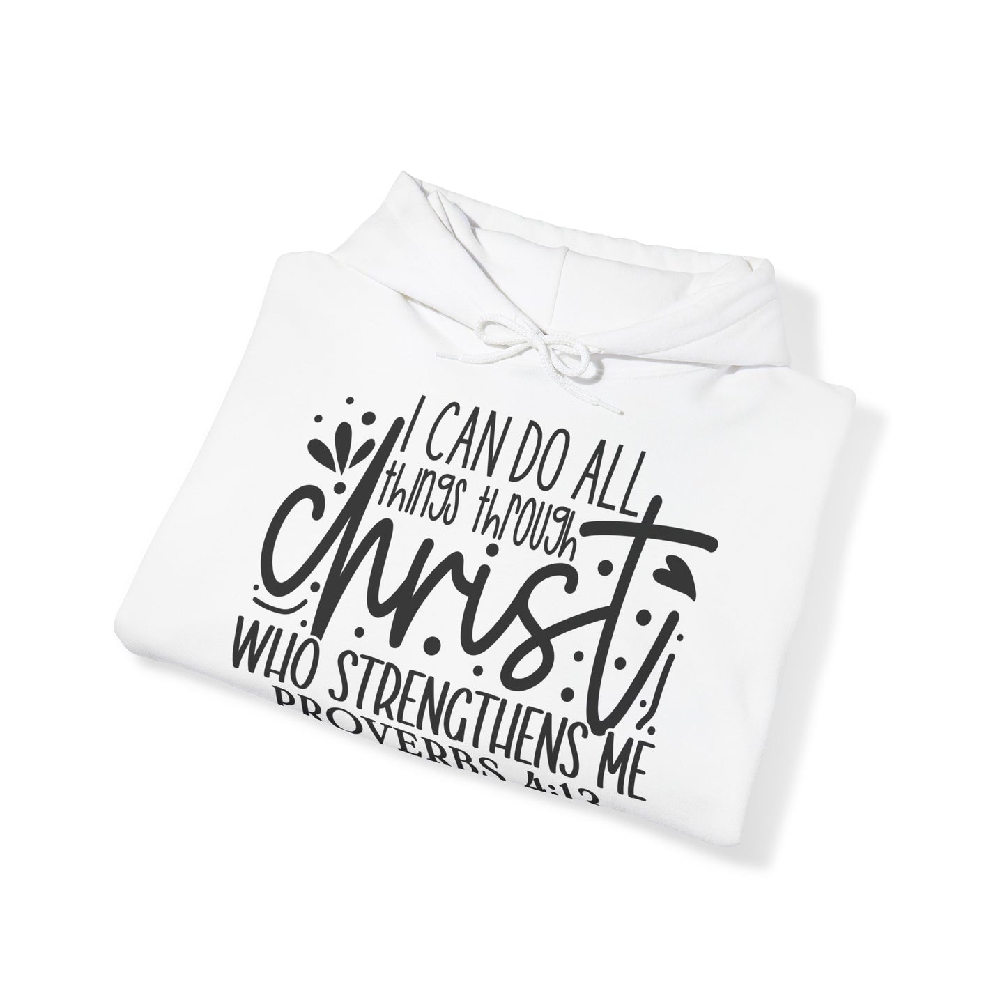 "Blessed and Cozy: Christian Quote Hood- Hoodie