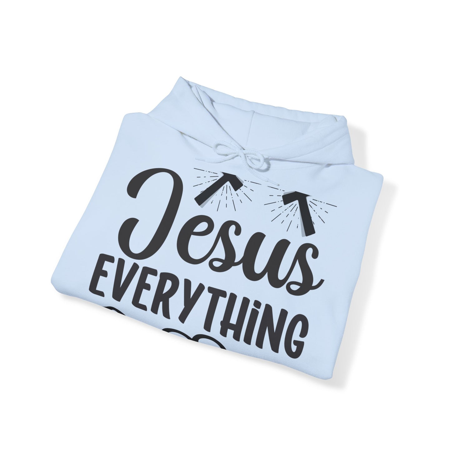 "Faith-filled Fashion: Christian Quote Hooded- Hoodie