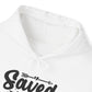 "Saved by Grace" - Blessed & Cozy: Christian Quote - Hoodie