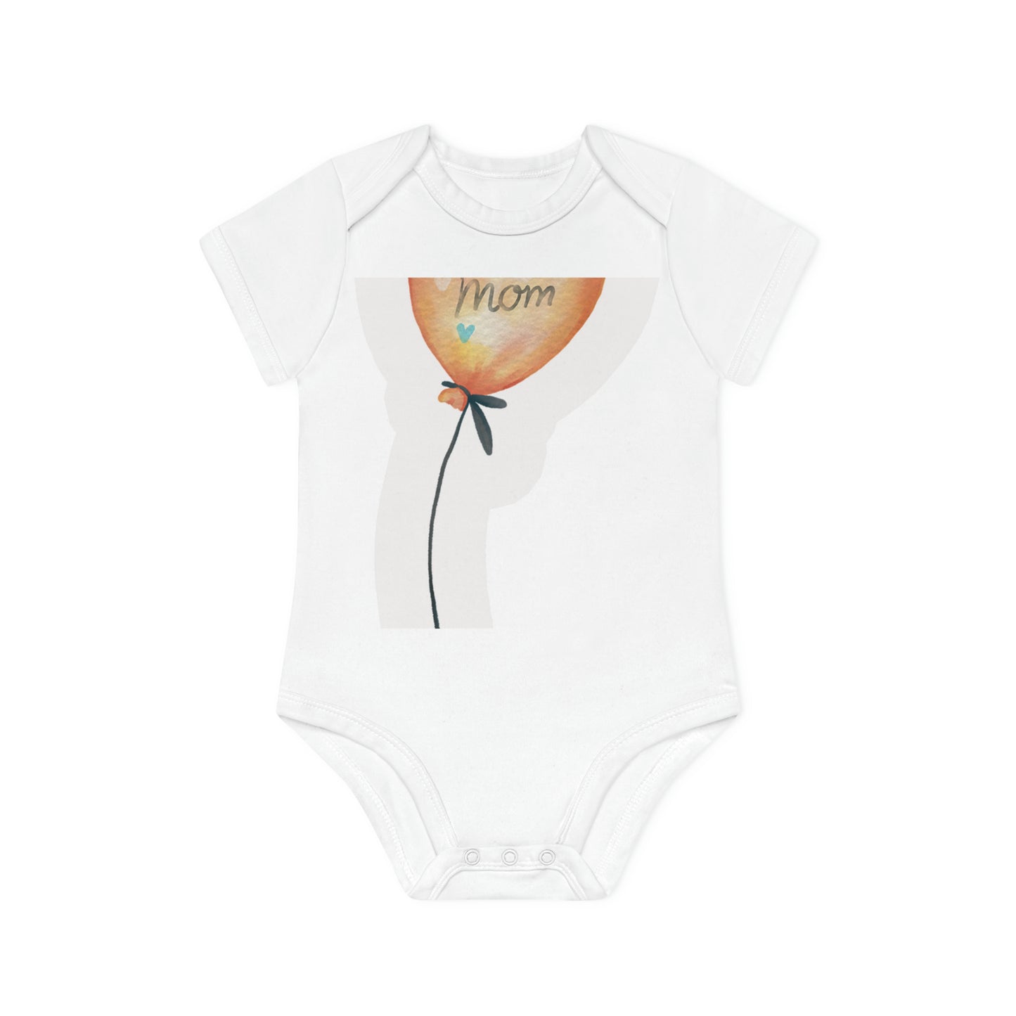 "Sweet Dreams Baby Organic Short Sleeve Bodysuit- Baby Organic Short Sleeve Bodysuit