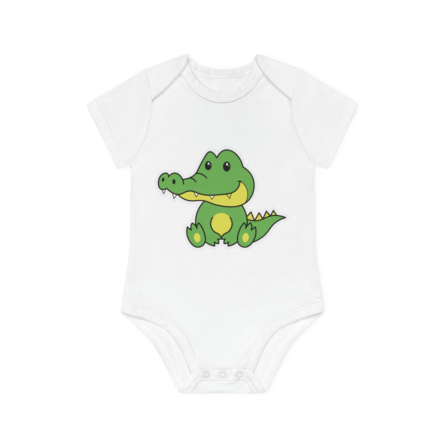 "Adorable Baby Organic Short Sleeve Bodysuit- Baby Organic Short Sleeve Bodysuit