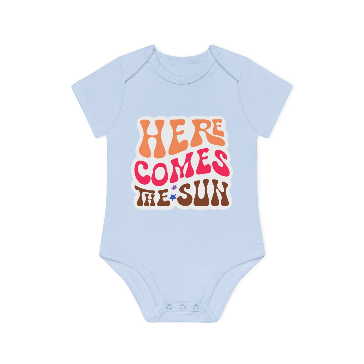 "Sweet Dreams Organic Baby Bodysuit - Ad- Baby Organic Short Sleeve Bodysuit