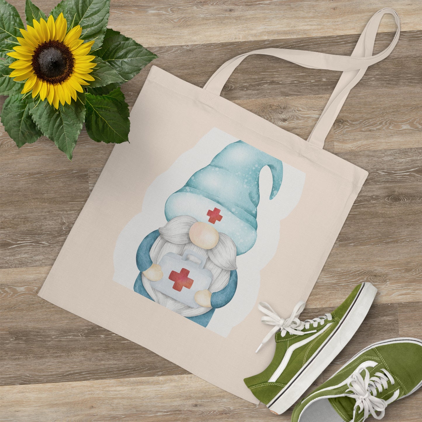 "Comfort & Care: Nurse Tote Bag for- Tote Bag