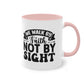 "We walk by Faith, not by sight" - Christian Love - Two Tone Mug