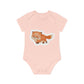 "Organic Cutie Pie: Adorable Baby- Baby Organic Short Sleeve Bodysuit