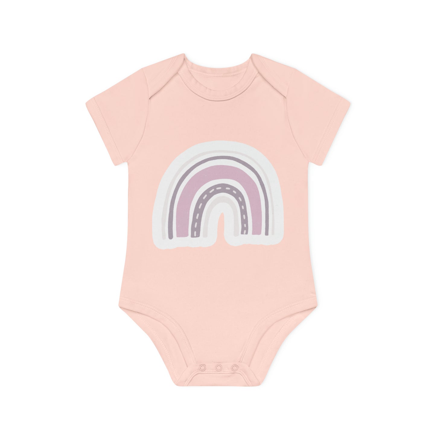 "Sweet Little Sprout Baby Organic Short Sleeve Bod- Baby Organic Short Sleeve Bodysuit