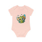 "Adorable Organic Short Sleeve Bodysuit for- Baby Organic Short Sleeve Bodysuit