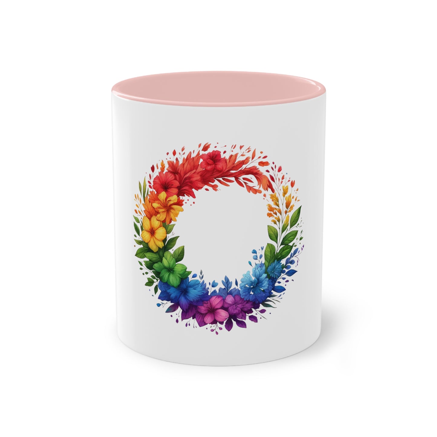 "Rainbow Pride" - Two Tone Mug