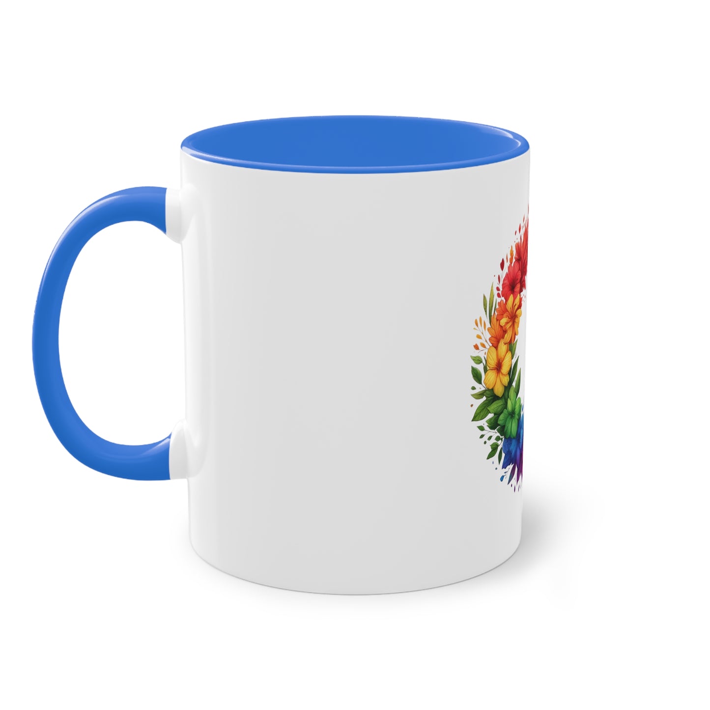 "Rainbow Pride" - Two Tone Mug