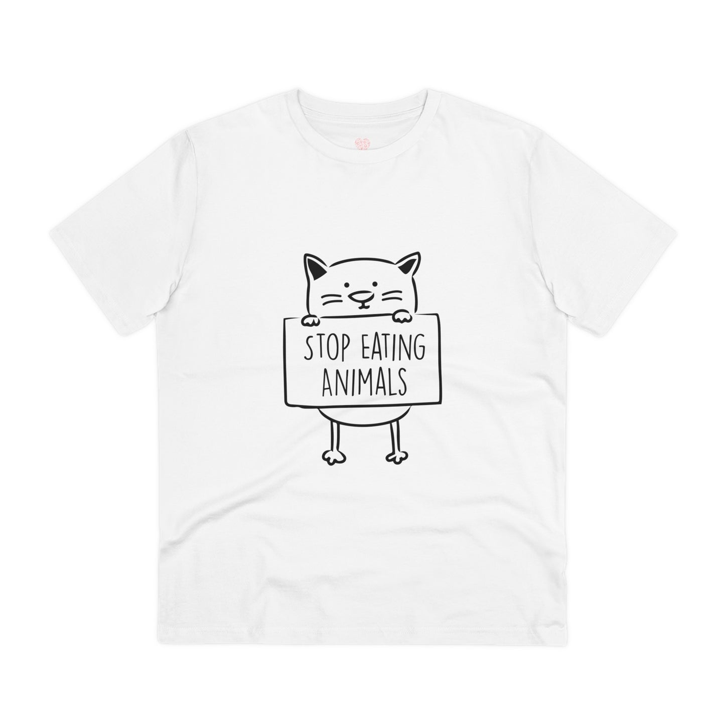 "Stop eating animals" Vegan Vibes Tee - T-Shirt