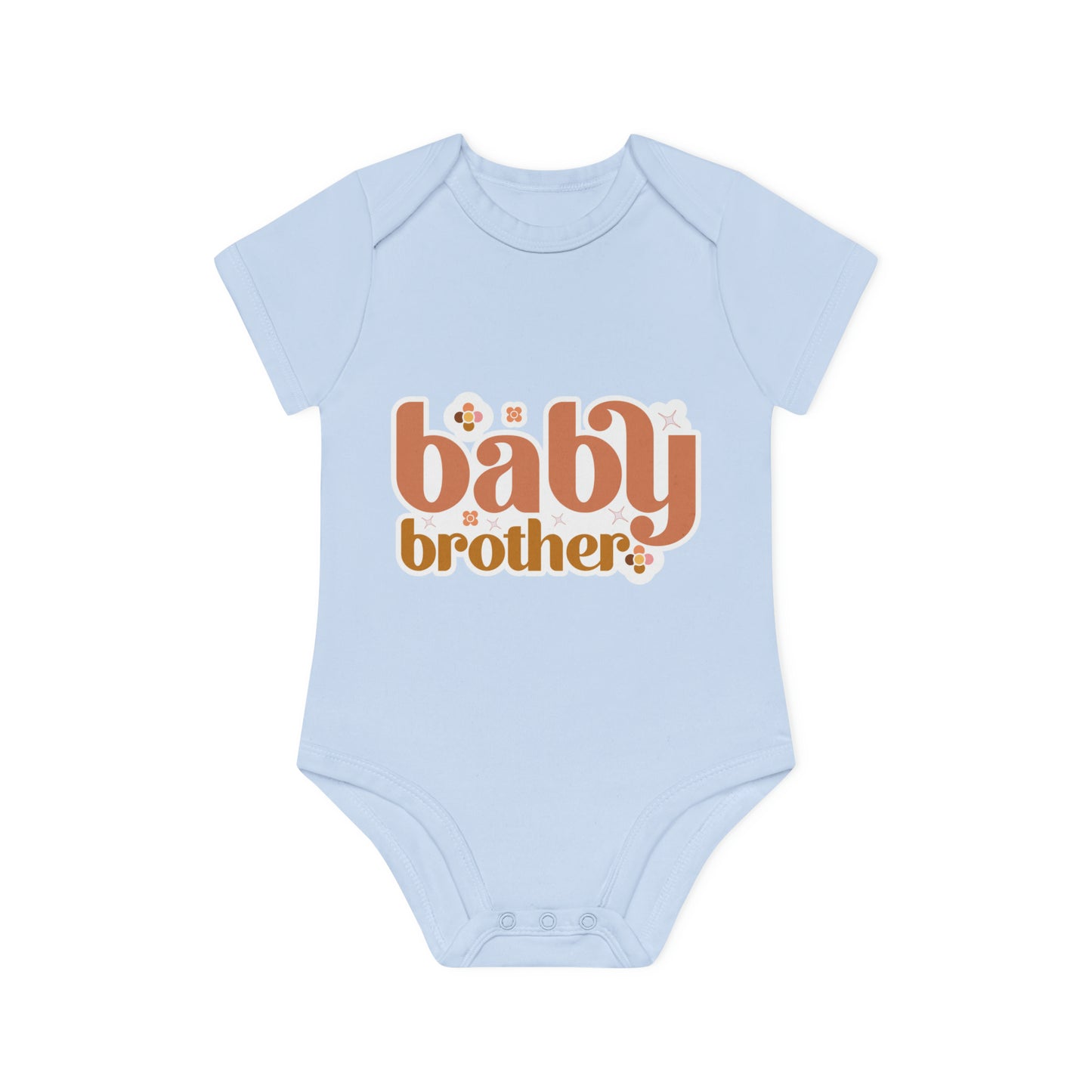 "Adorable Organic Baby Bodysuit: Perfect- Baby Organic Short Sleeve Bodysuit