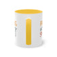 "Pray Big, Worry Small" Christian Quote - Two Tone Mug