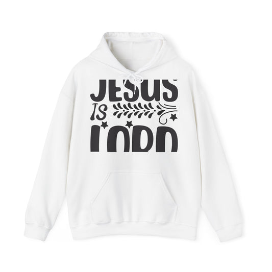 "Faith-Filled Comfort: Christian Quote Hood- Hoodie