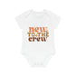 "New to the Crew" - Adorable Organic Short Sleeve Bodysuit