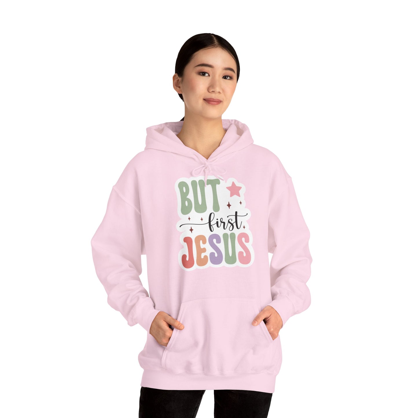 "But first Jesus" - Christian Love - Hoodie