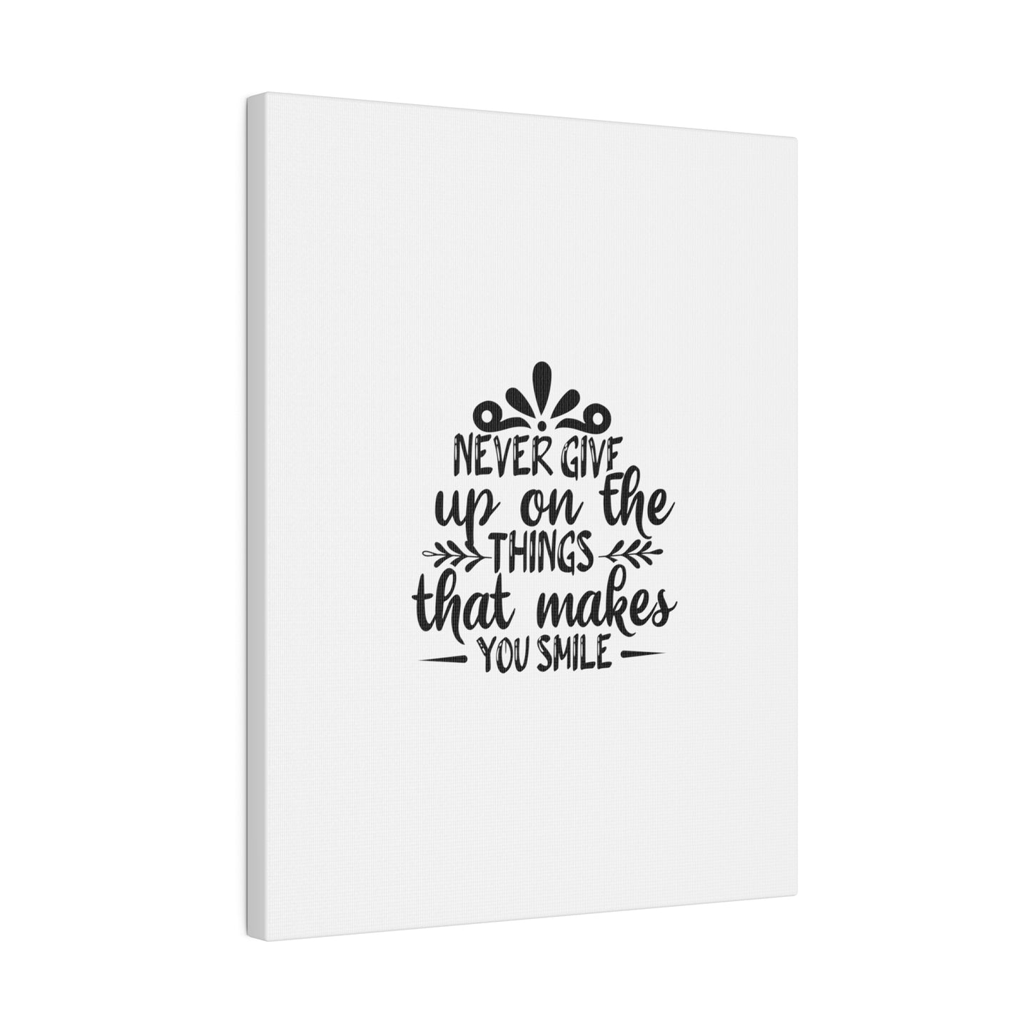 "Motivational Quote Canvas Art Print"- Quote Canvas