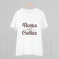 "Books and Coffee" - Literary Lover's - T-Shirt