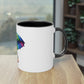 "Rainbow Pride Let it Rain" - Two Tone Mug