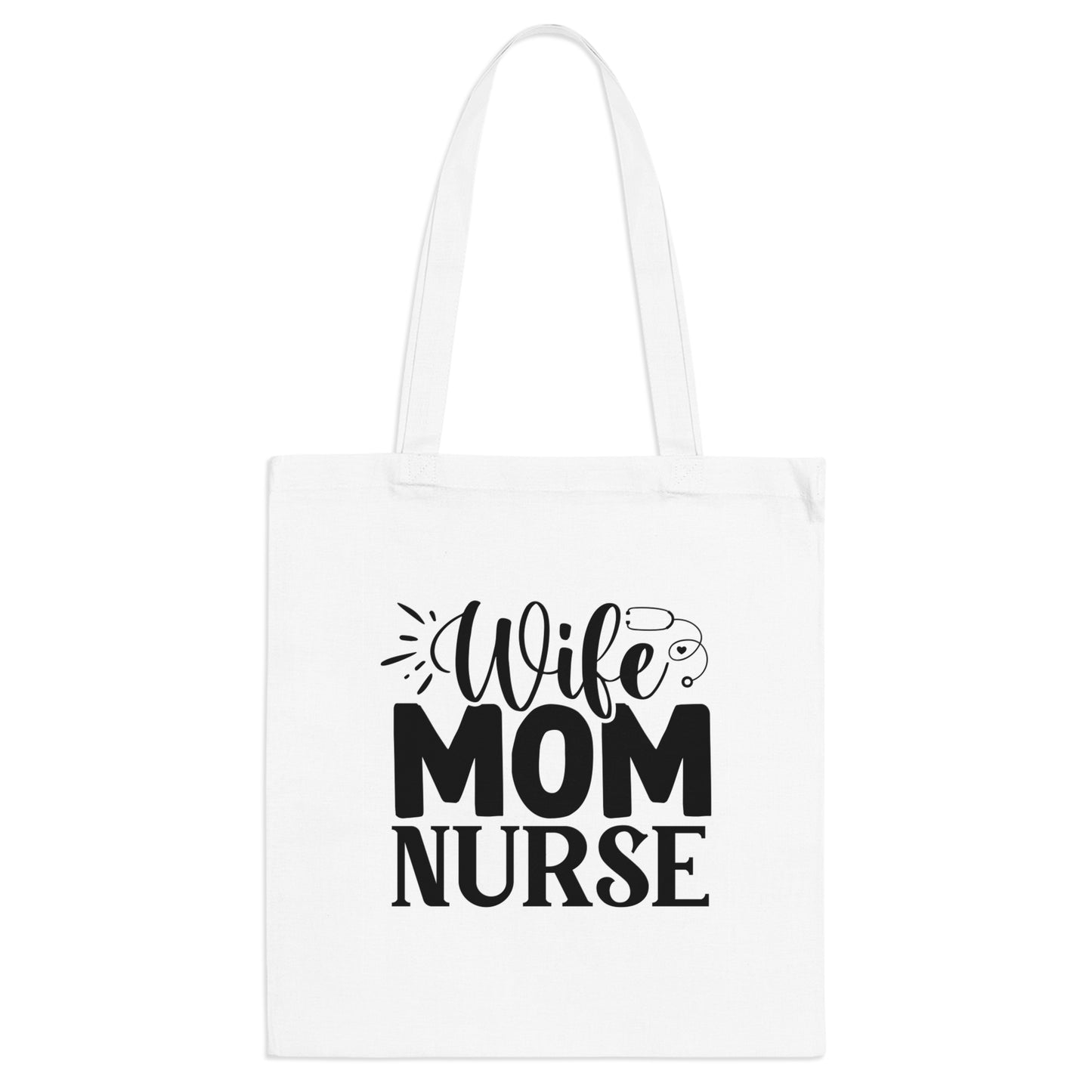 "Saving Lives in Style: Nurse Tote Bag- Tote Bag