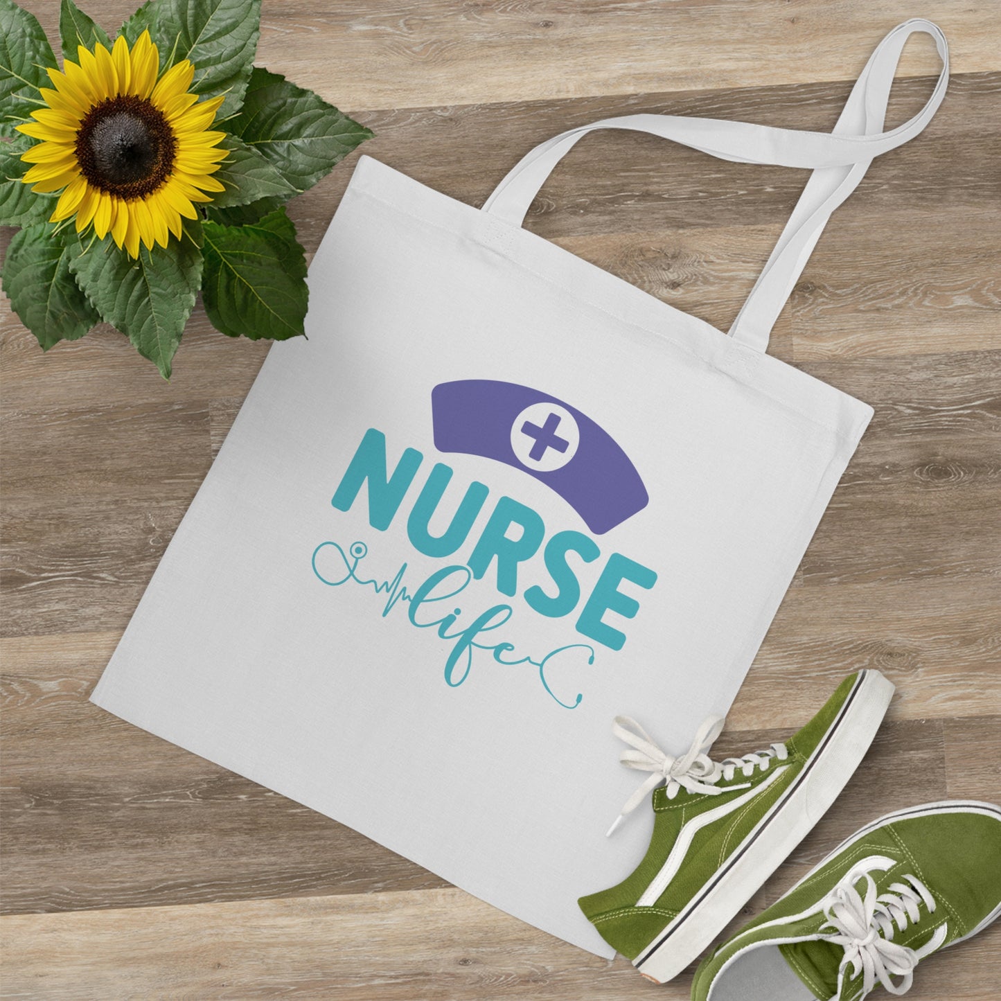 "Carry Your Compassion: Nurse Tote- Tote Bag