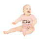 "Organic Cutie: Adorable Baby Short- Baby Organic Short Sleeve Bodysuit