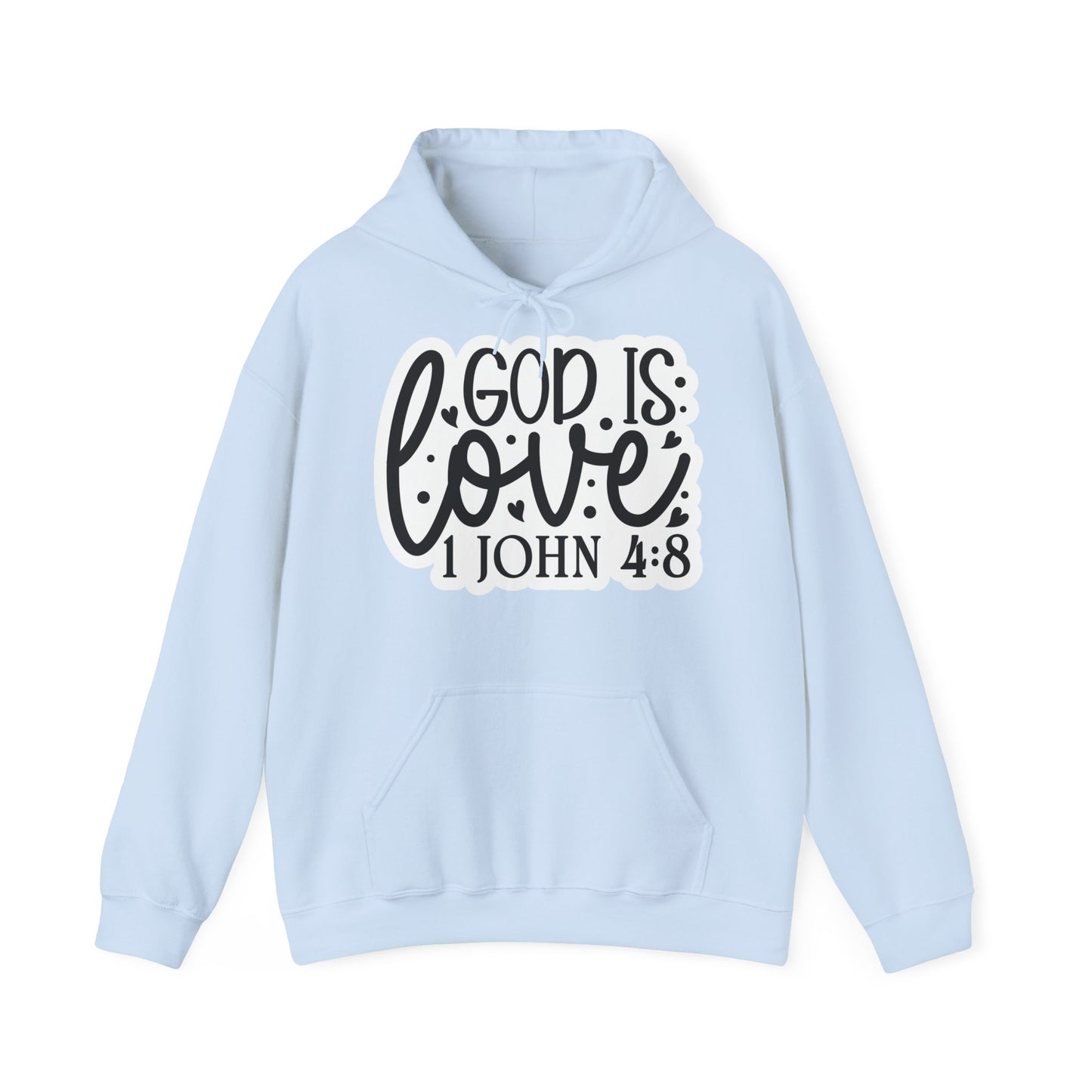 "Faithful Focus Hooded Sweatshirt"- Hoodie