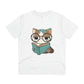 Bookworm Bliss: Kitty Book Graphic Tee - T-Shirt