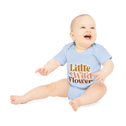 "Adorable Organic Baby Short Sleeve Bodysuit- Baby Organic Short Sleeve Bodysuit