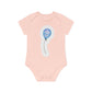 "Adorable Baby Balloon" - Baby Organic Short Sleeve Bodysuit