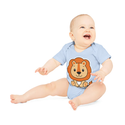 "Adorable Baby Organic Short Sleeve Bodysuit- Baby Organic Short Sleeve Bodysuit