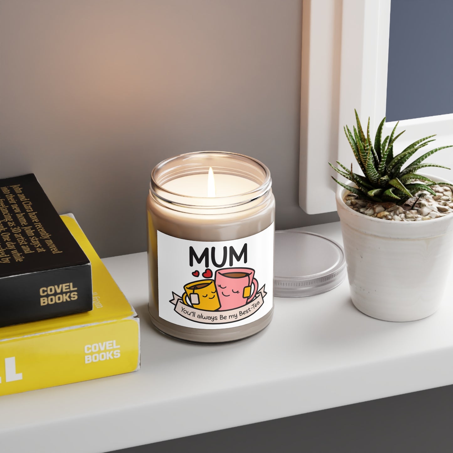 "Blooming Love: Floral Scented Candle- Scented Candle