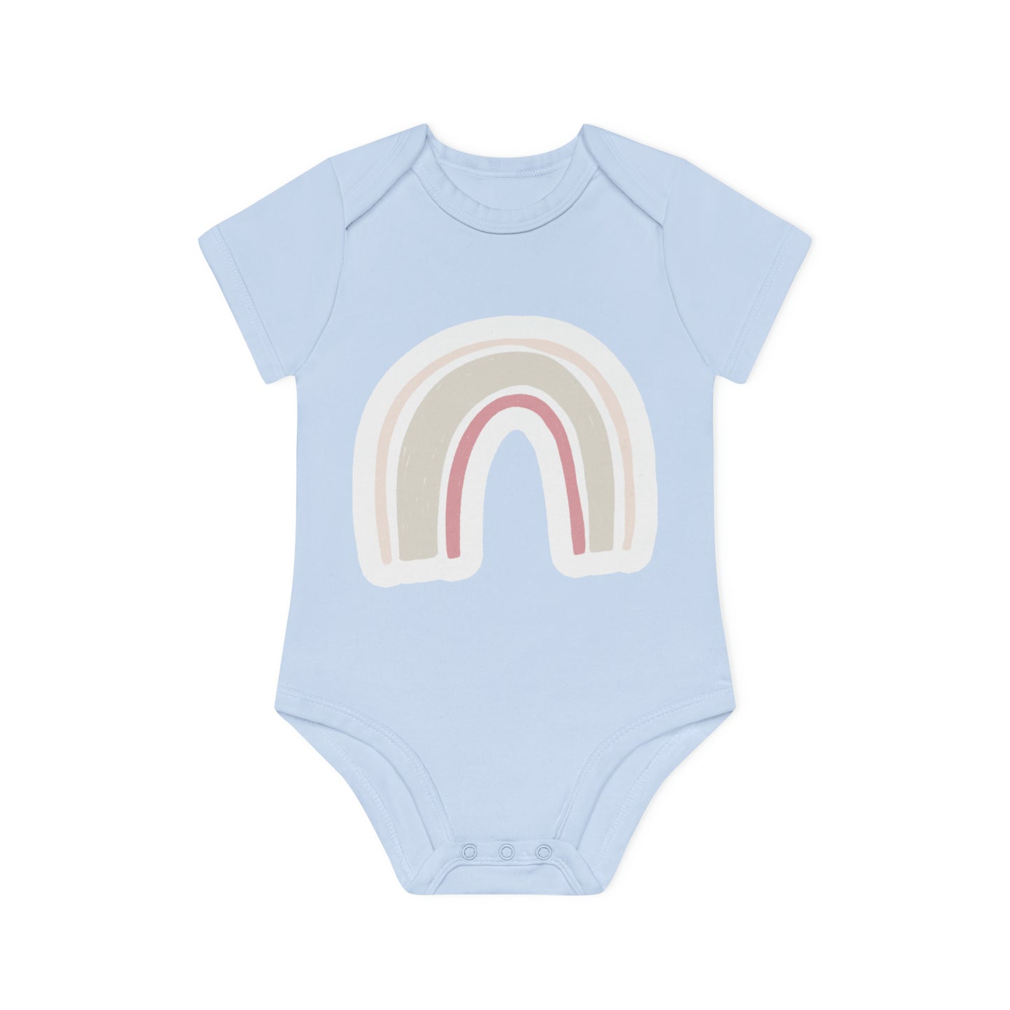 "Adorable Eco-Friendly Short Sleeve Bodys- Baby Organic Short Sleeve Bodysuit