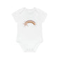 "Rainbow Star" - Baby Organic Short Sleeve Bodysuit