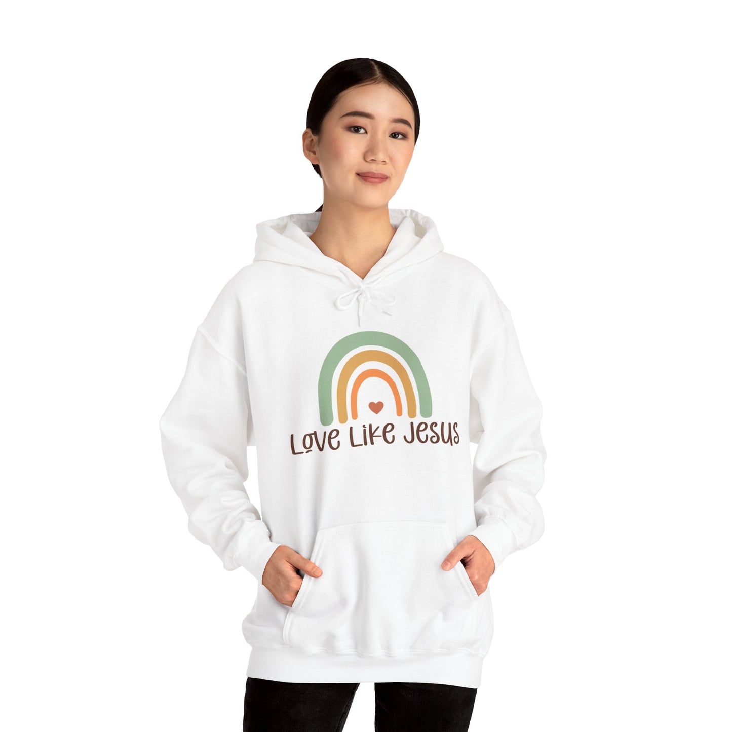 "Love like Jesus" - Christian Quote - Hoodie