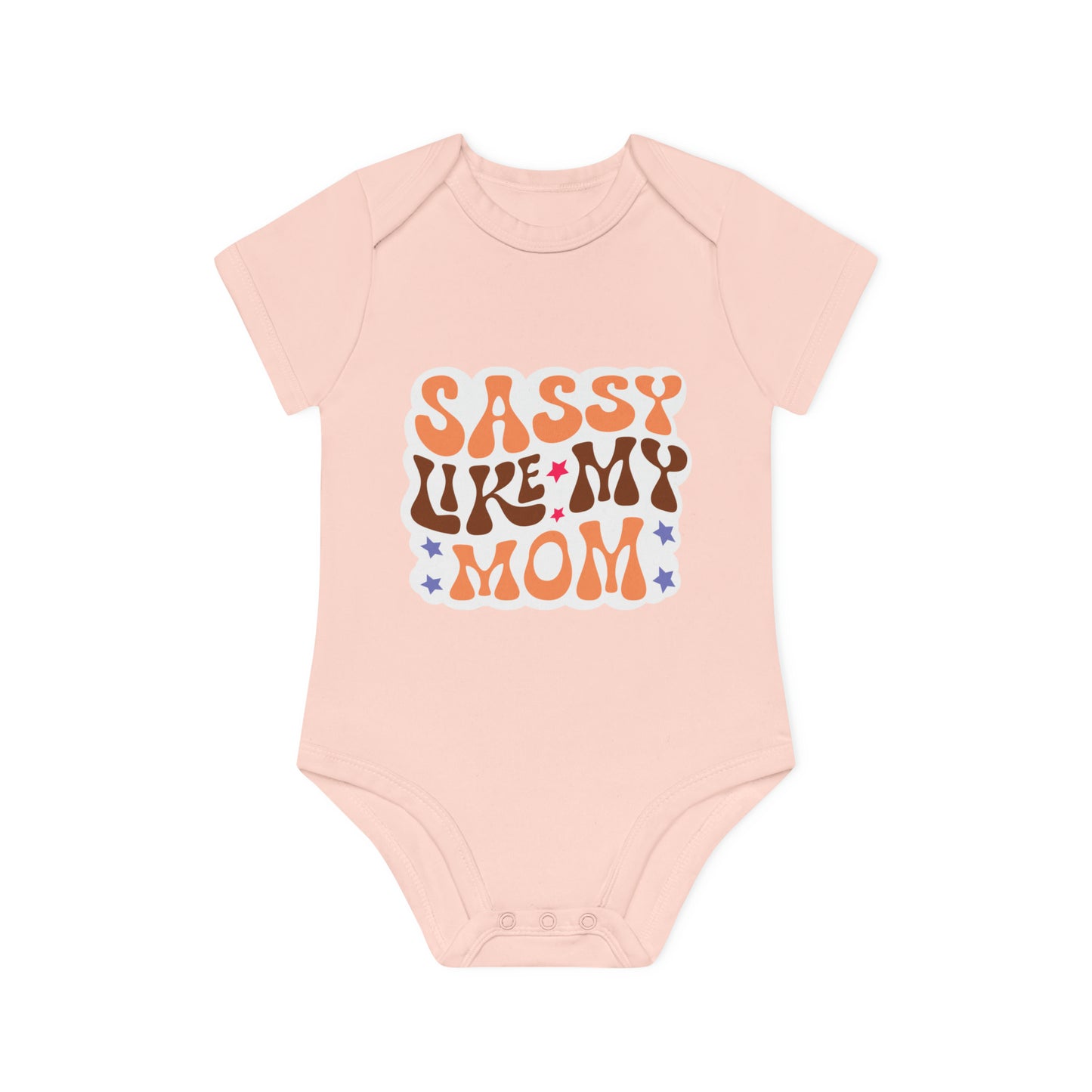 "Sweet Dreams Baby Organic Short Sleeve Bodysuit- Baby Organic Short Sleeve Bodysuit