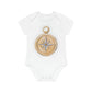 "Organic Cutie Short Sleeve Bodysuit- Baby Organic Short Sleeve Bodysuit