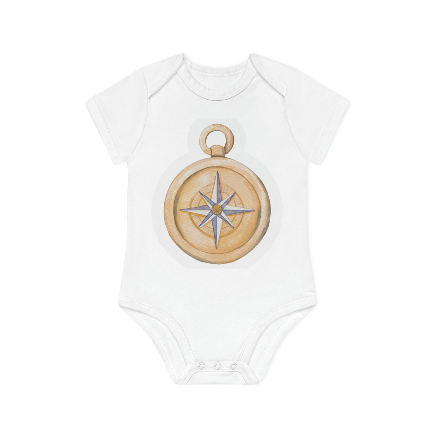 "Organic Cutie Short Sleeve Bodysuit- Baby Organic Short Sleeve Bodysuit