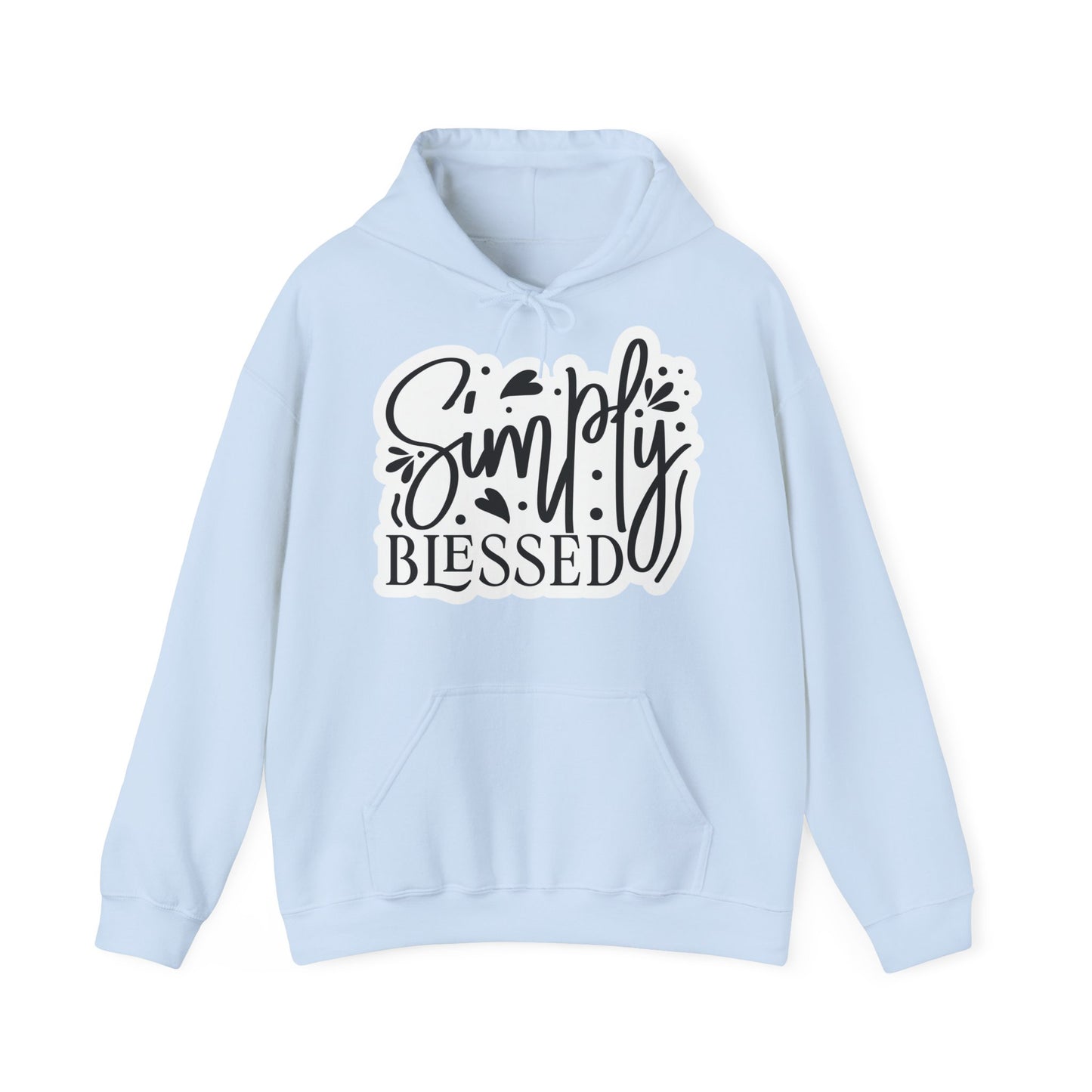 "Faithful Comfort: Christian Quote Hooded- Hoodie