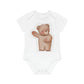 "Adorable Baby Organic Short Sleeve Bodysuit- Baby Organic Short Sleeve Bodysuit