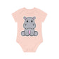 "Adorable Organic Short Sleeve Bodysuit for- Baby Organic Short Sleeve Bodysuit